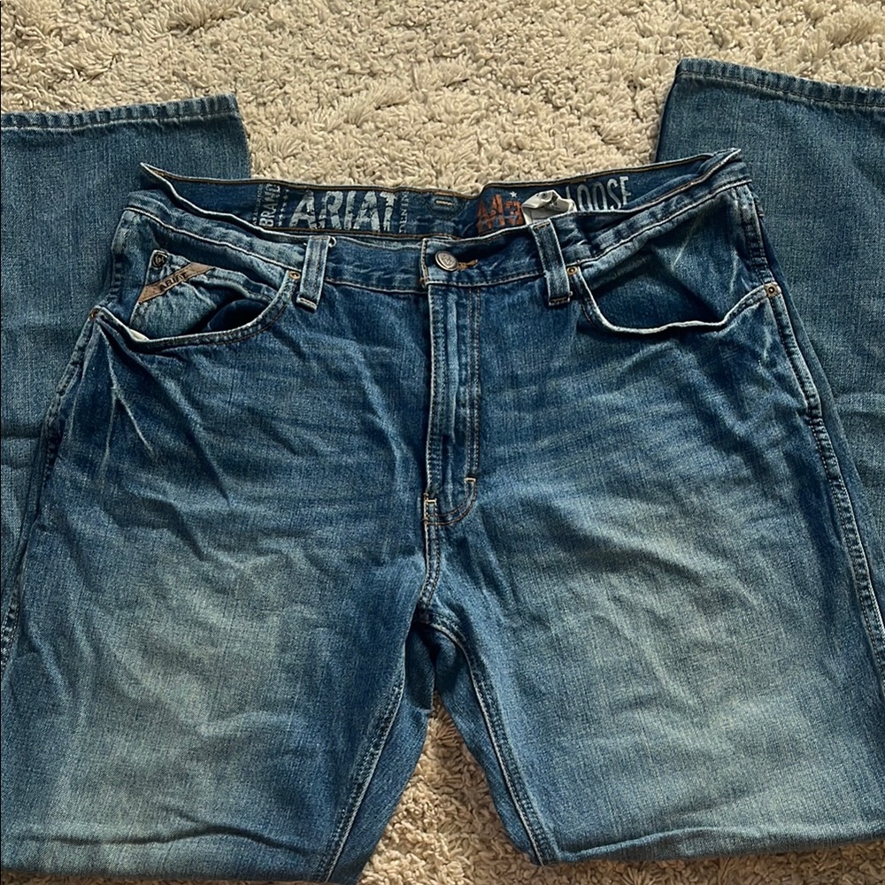 Ariat Men's Relaxed Fit Denim Jeans